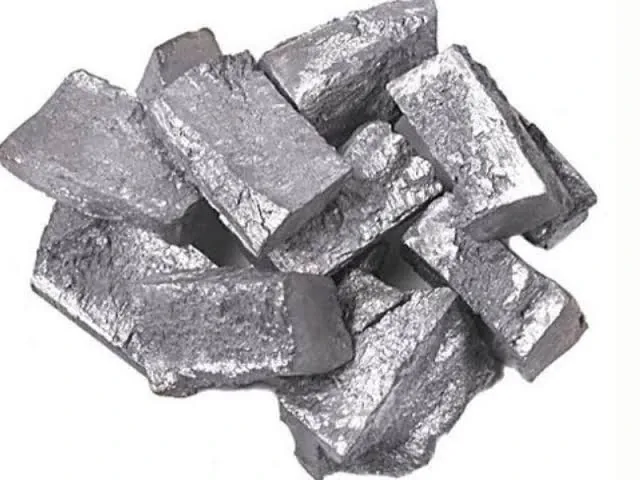 Pieces of zinc metal, seller image